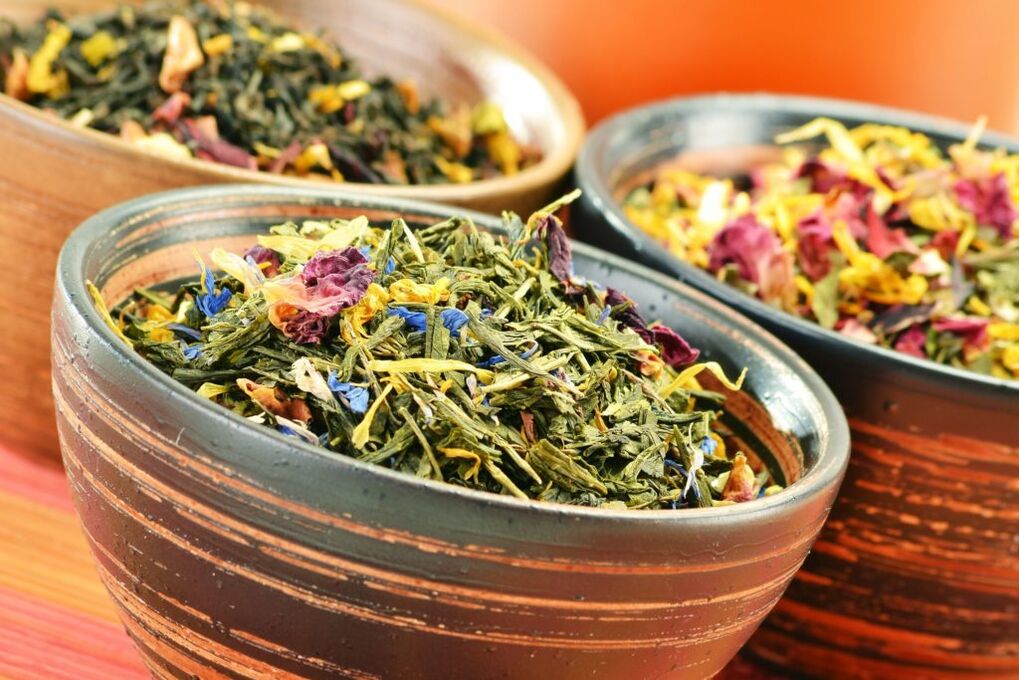 Herbs against parasites in the body