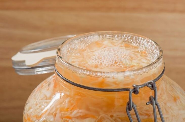 Sauerkraut brine against parasites
