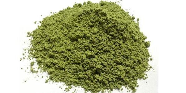 Wormwood powder against parasites